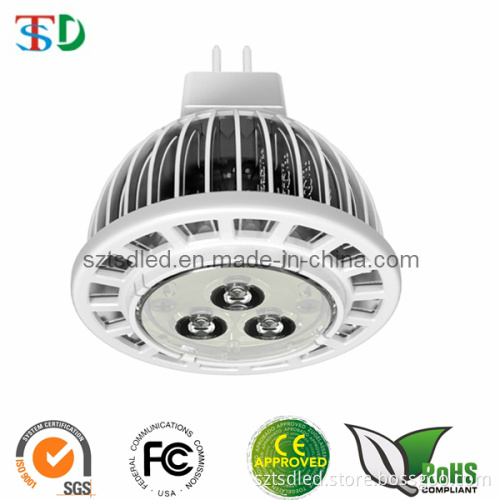 3x1W GU5.3 Cree XP-E MR16 LED Spotlight